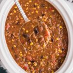 vegetarian vegan bean chili