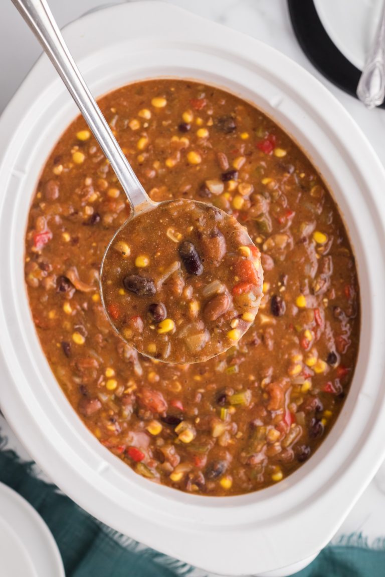 vegetarian vegan bean chili